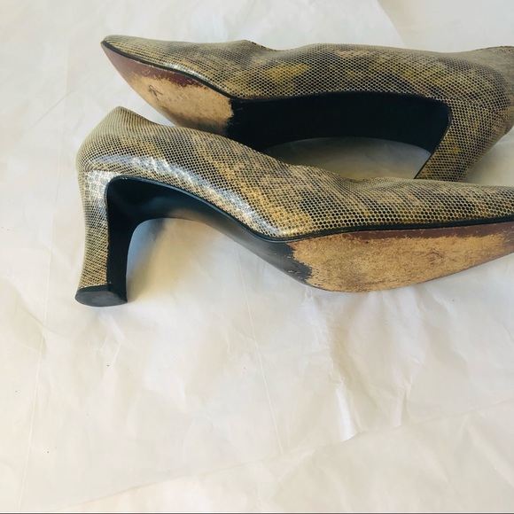 Stuart Weitzman Metallic Pumps - Picture 4 of 12